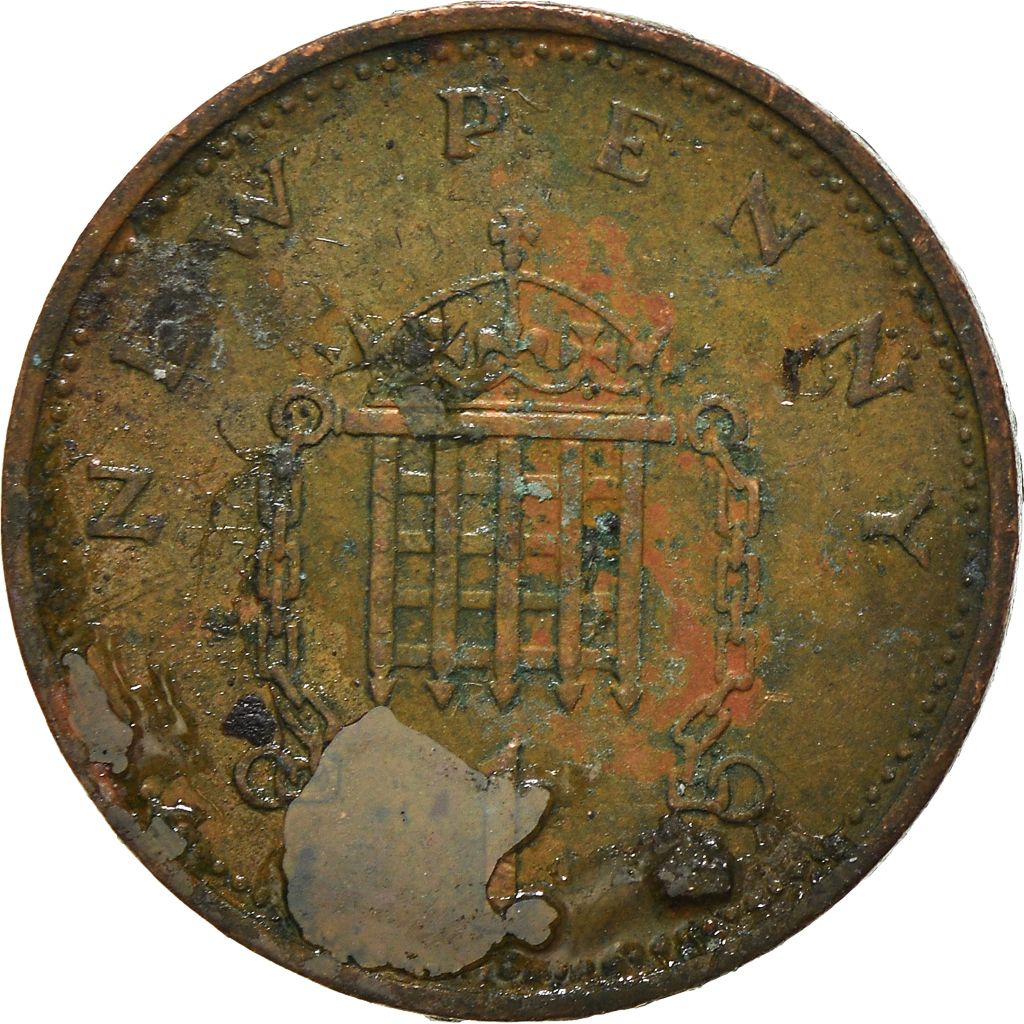Moneda, Gran Bretaña, New Penny, 1977