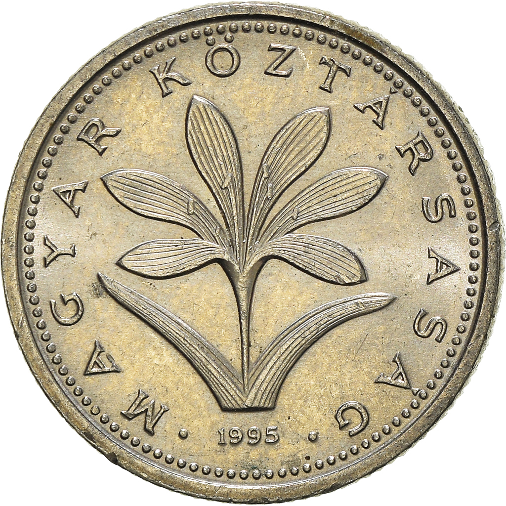 Moneda, Hungría, 2 Forint, 1995