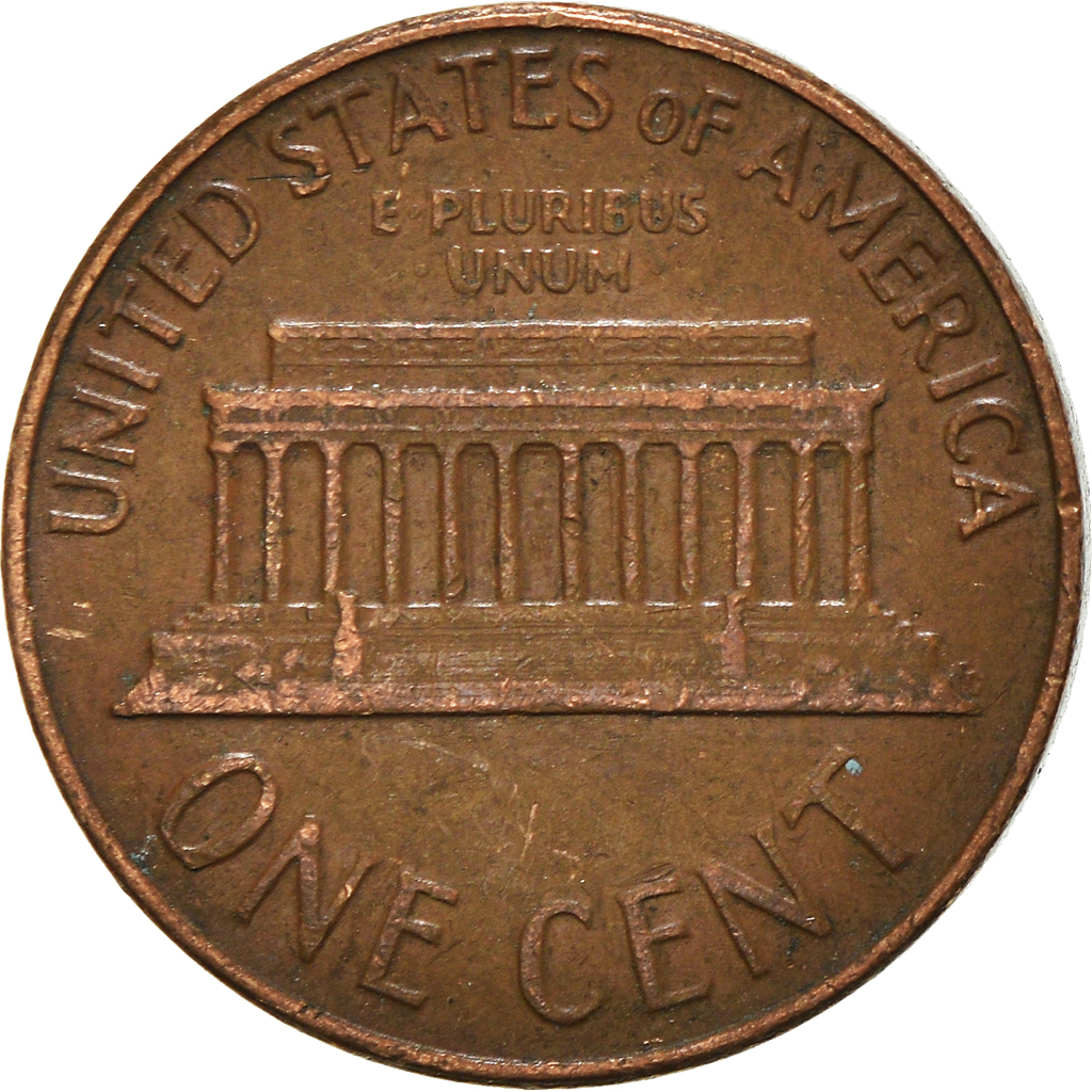 Moneda, Estados Unidos, Cent, 1964
