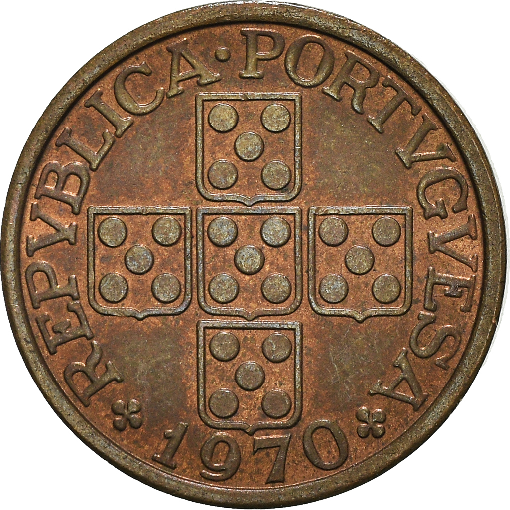 Moneda, Portugal, 20 Centavos, 1970