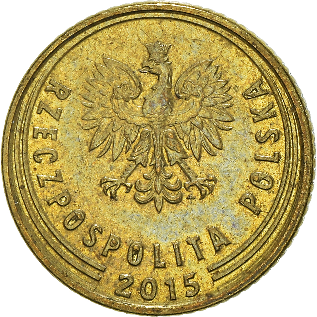 Moneda, Polonia, Grosz, 2015