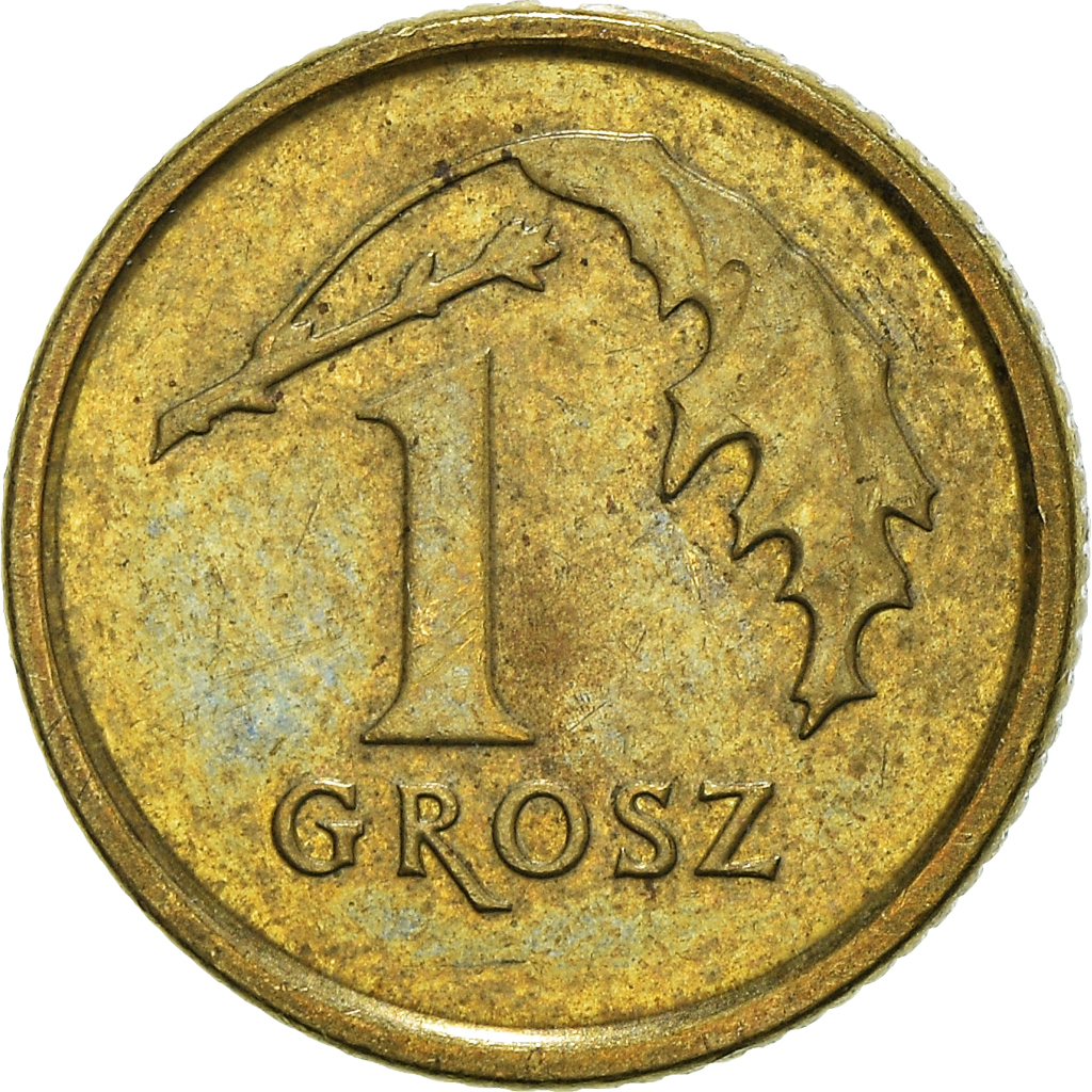Moneda, Polonia, Grosz, 2015