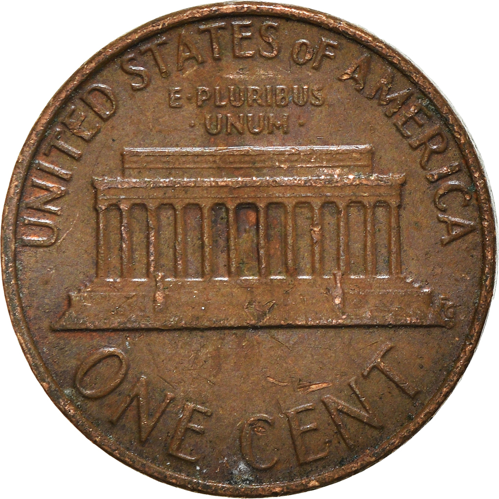 Moneda, Estados Unidos, Cent, 1976
