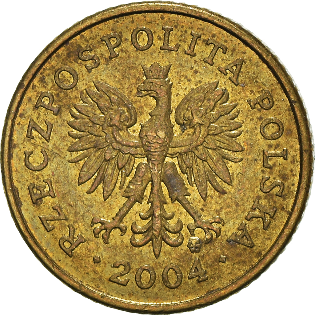 Moneda, Polonia, Grosz, 2004