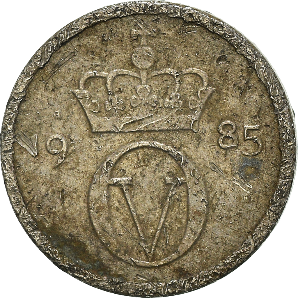 Moneda, Noruega, 10 Öre, 1985