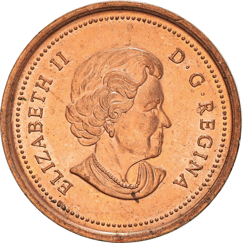 Moneda, Canadá, Cent, 2005