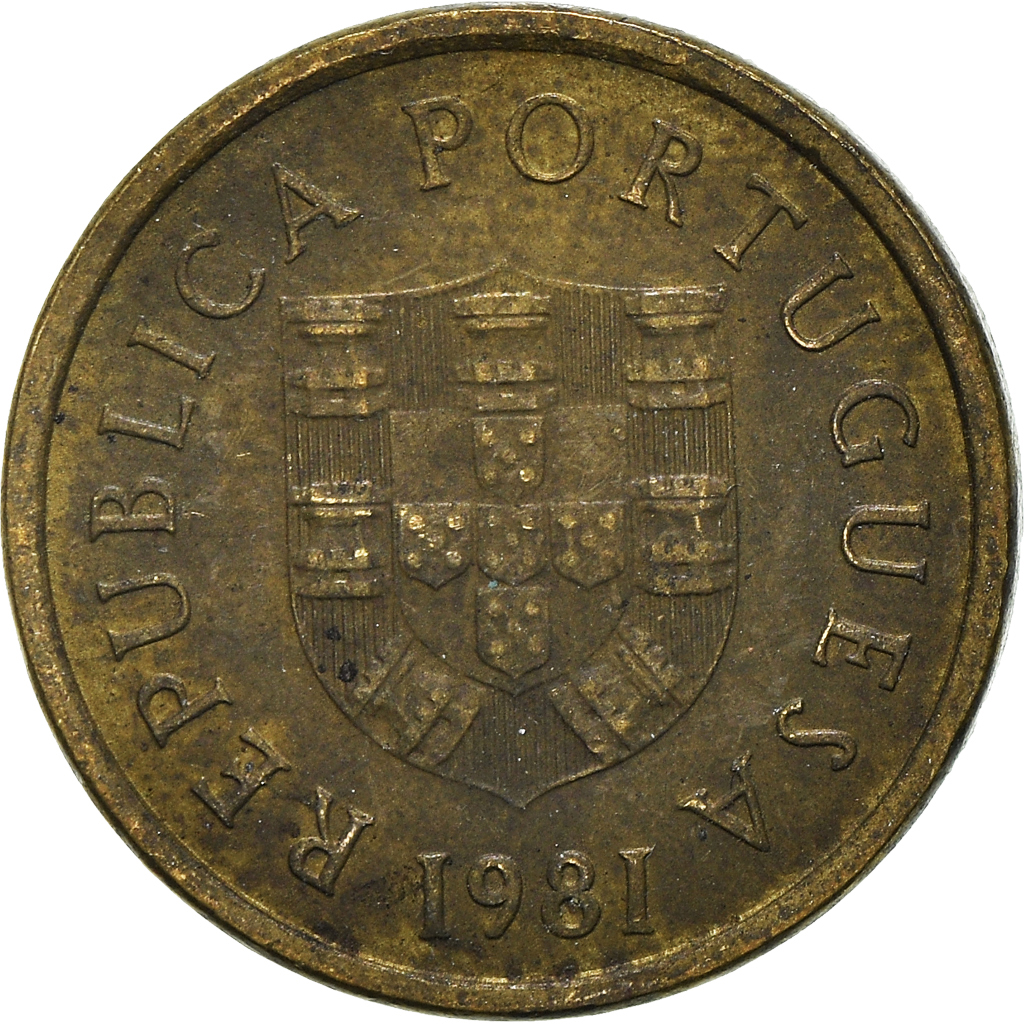 Moneda, Portugal, Escudo, 1981