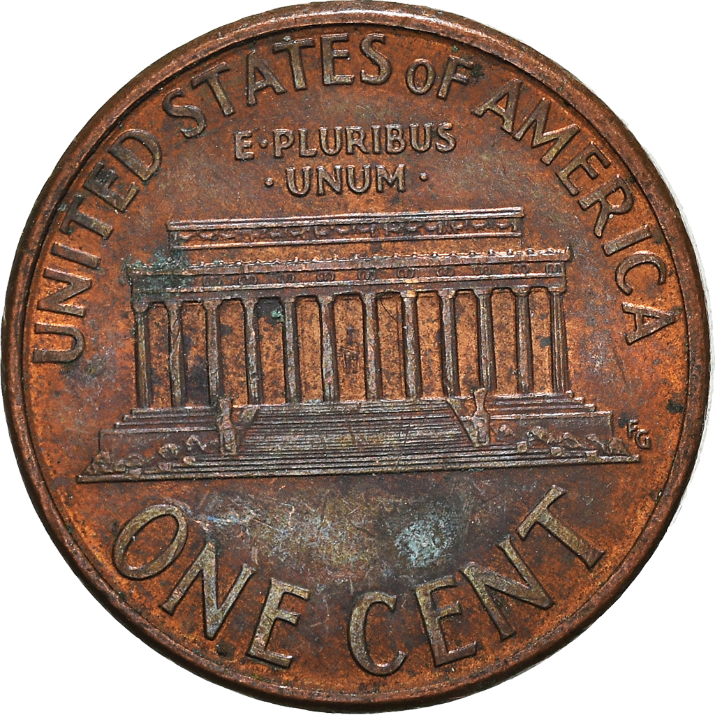 Moneda, Estados Unidos, Cent, 1995