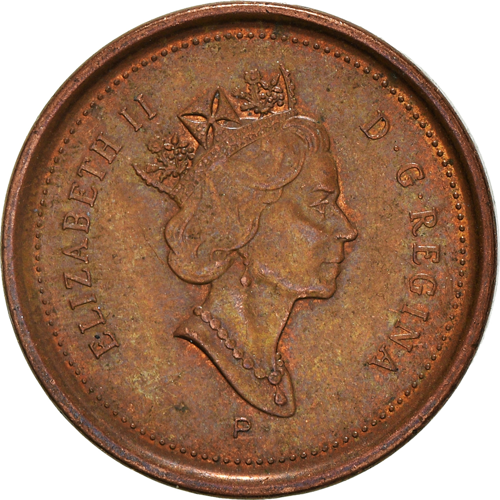 Moneda, Canadá, Cent, 2003