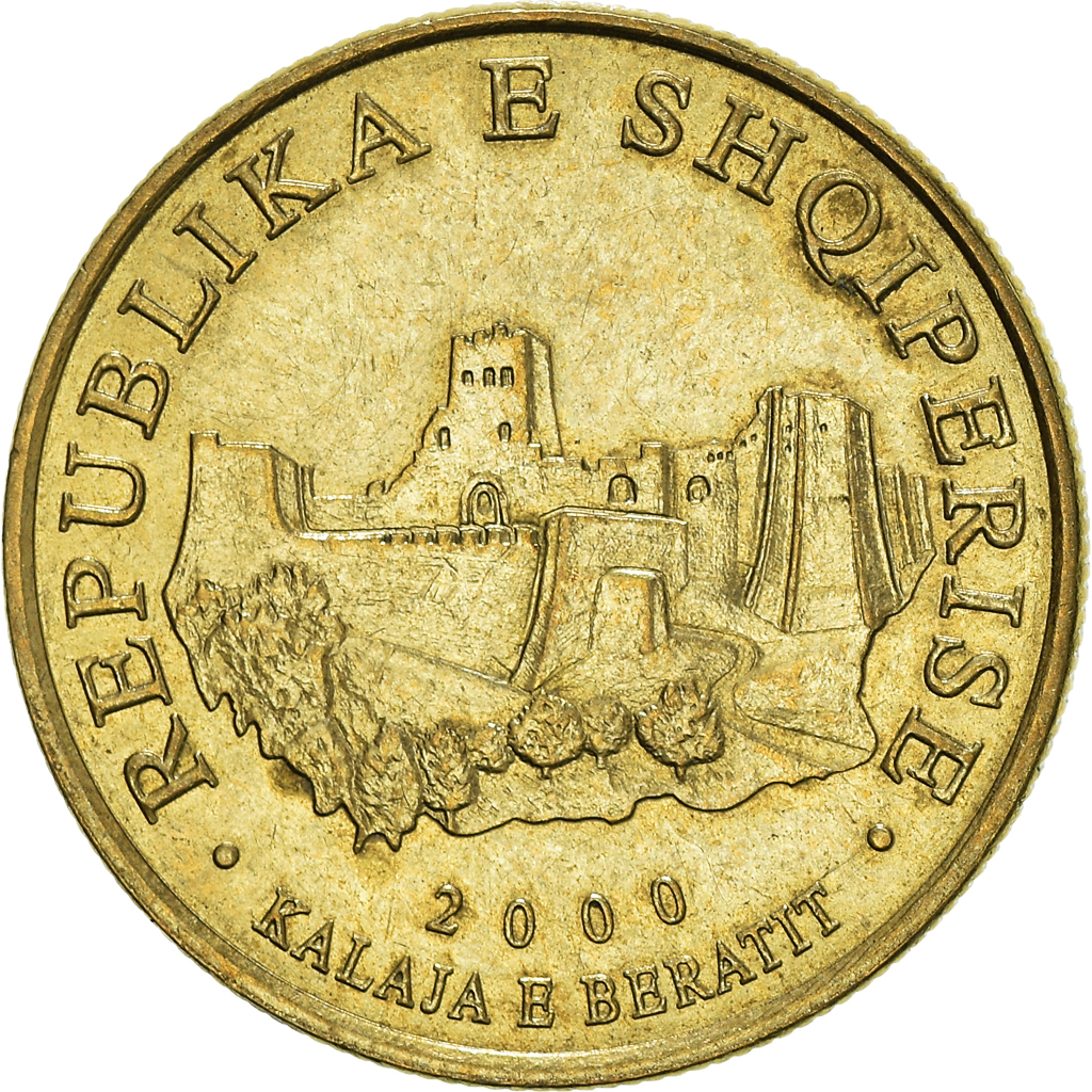 Coin, Albania, 10 Lekë, 2000