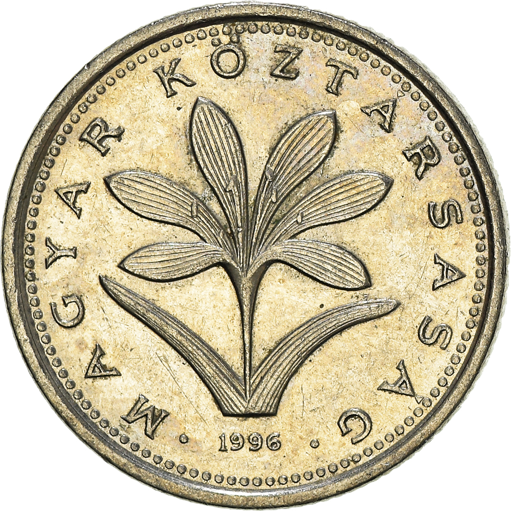 Moneda, Hungría, 2 Forint, 1996