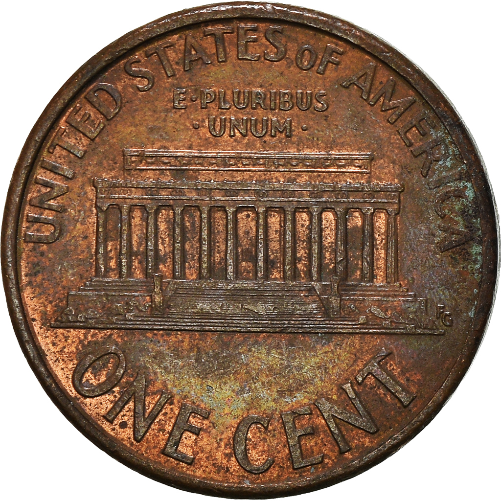 Moneda, Estados Unidos, Cent, 1993