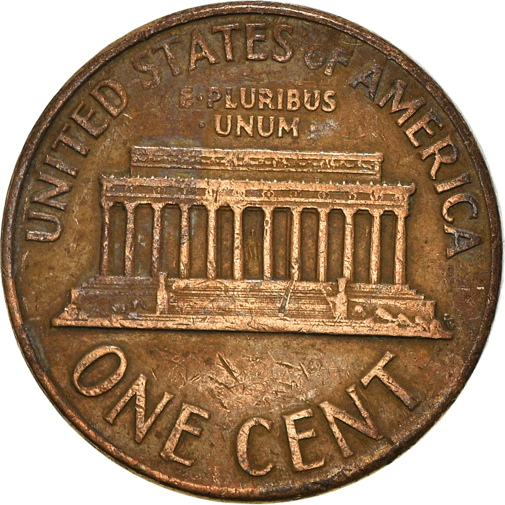 Moneda, Estados Unidos, Cent, 1967
