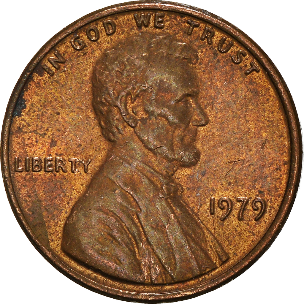 Moneda, Estados Unidos, Cent, 1979