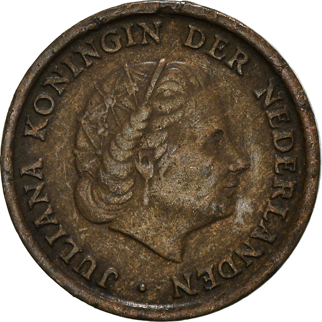 Moneda, Países Bajos, Cent, 1952