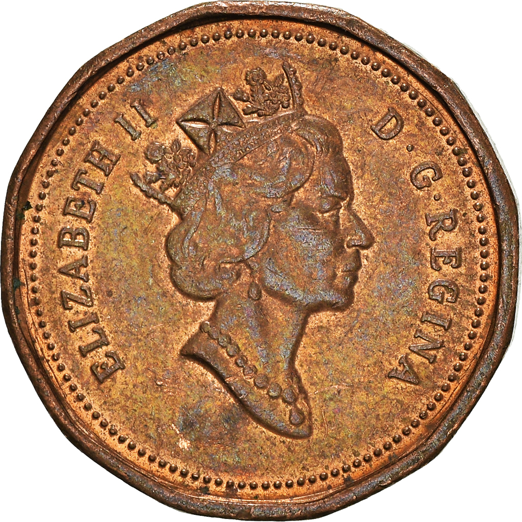 Moneda, Canadá, Cent, 1993