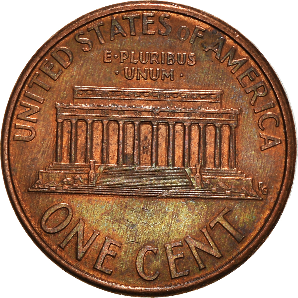 Moneda, Estados Unidos, Cent, 1993