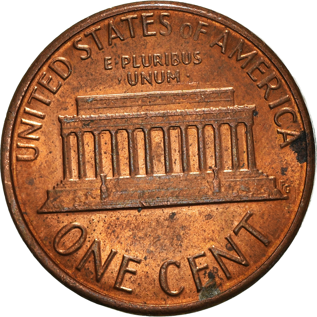 Moneda, Estados Unidos, Cent, 1986