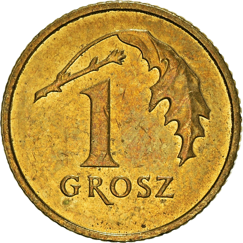 Münze, Polen, Grosz, 2012