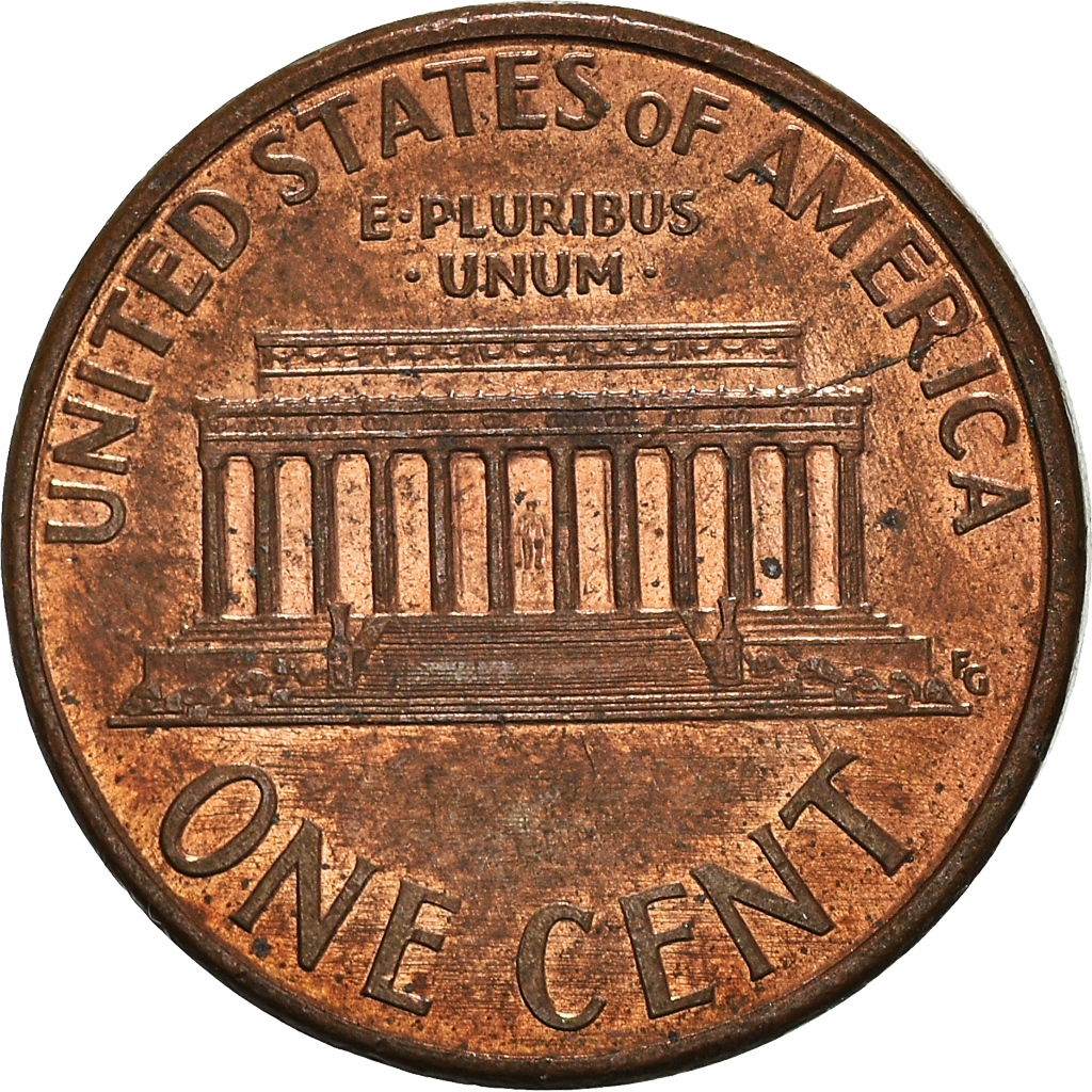 Moneda, Estados Unidos, Cent, 1996