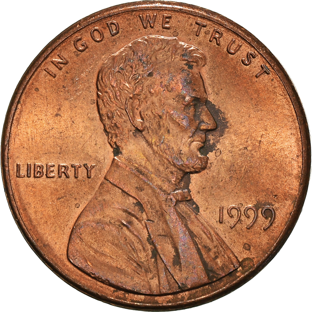 Moneda, Estados Unidos, Cent, 1999
