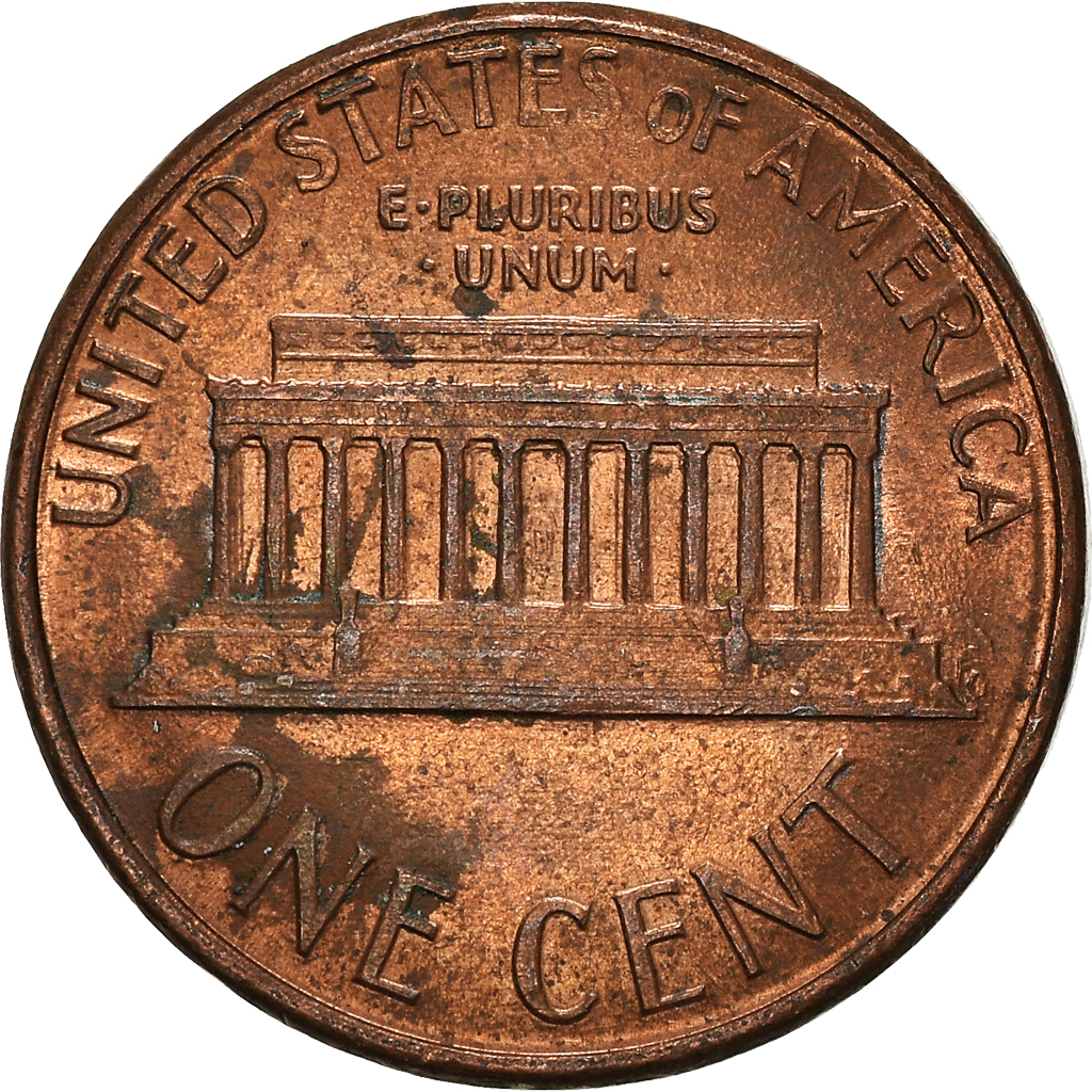 Moneda, Estados Unidos, Cent, 1987