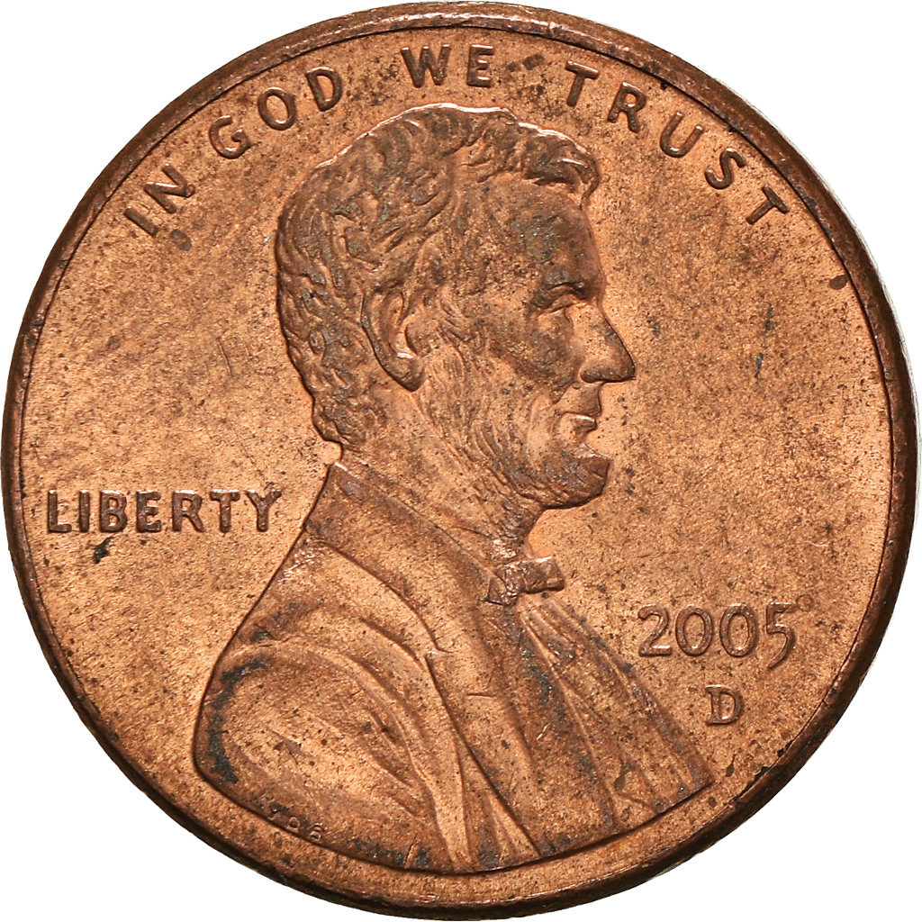 Moneda, Estados Unidos, Cent, 2005