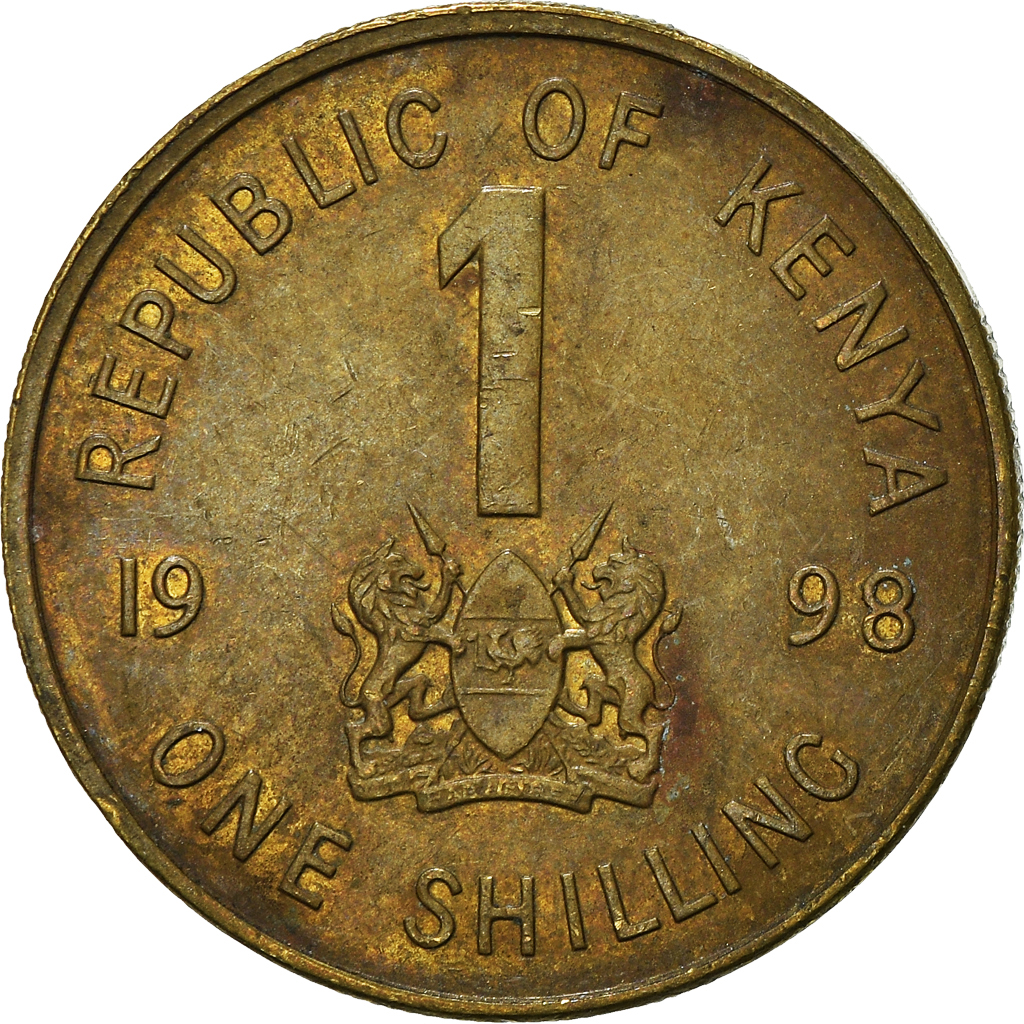 Moneda, Kenia, Shilling, 1998