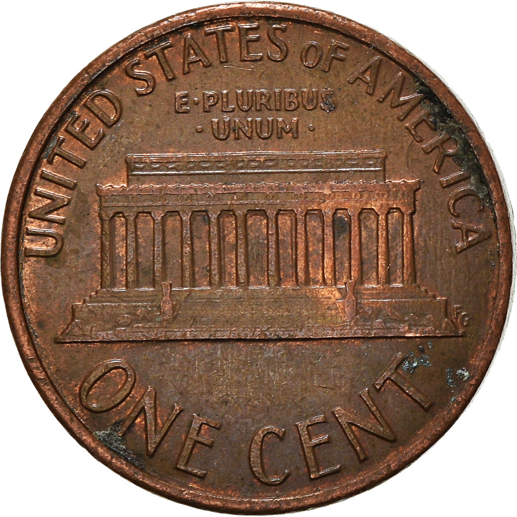 Moneda, Estados Unidos, Cent, 1988