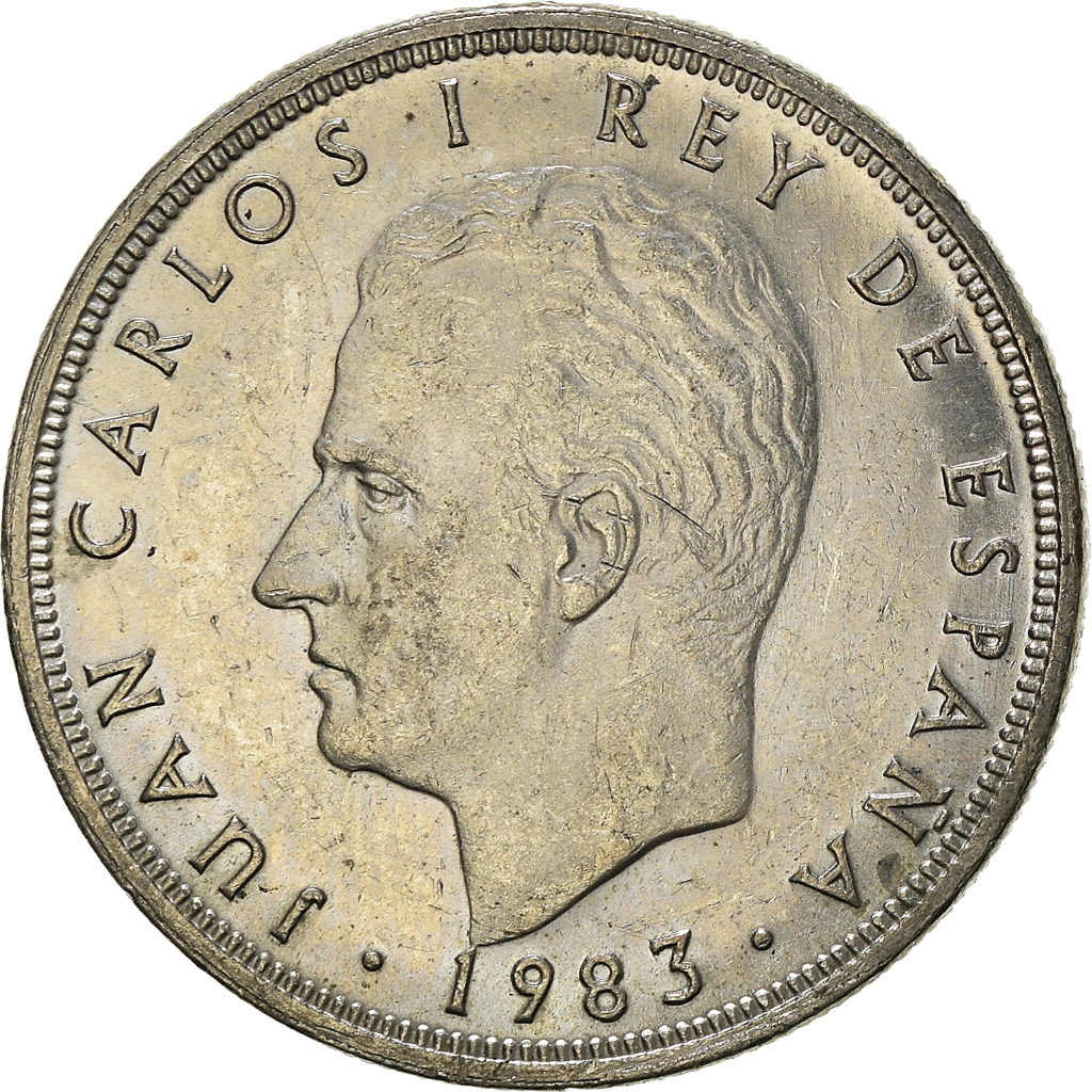 Moneda, España, 5 Pesetas, 1983