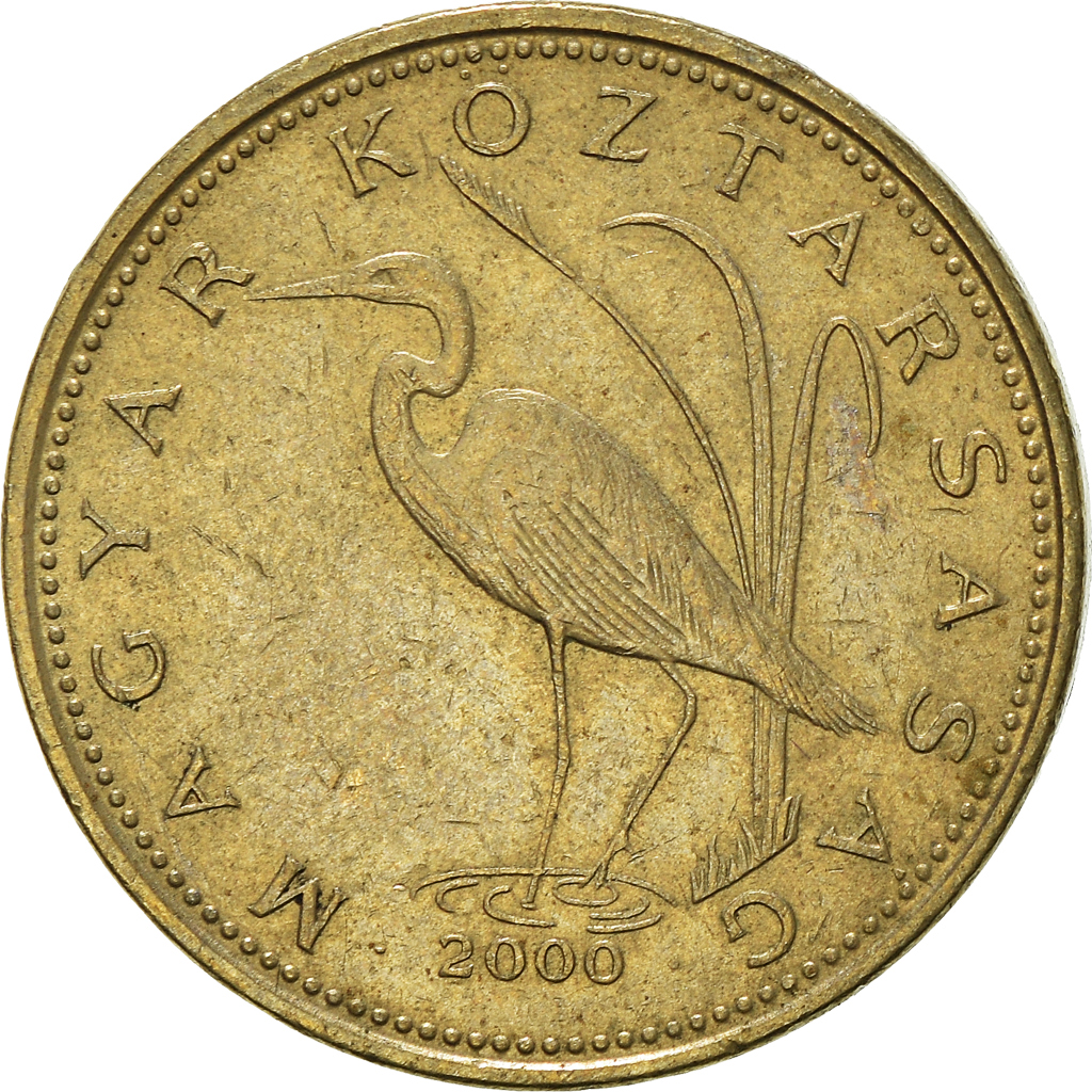 Moneda, Hungría, 5 Forint, 2000