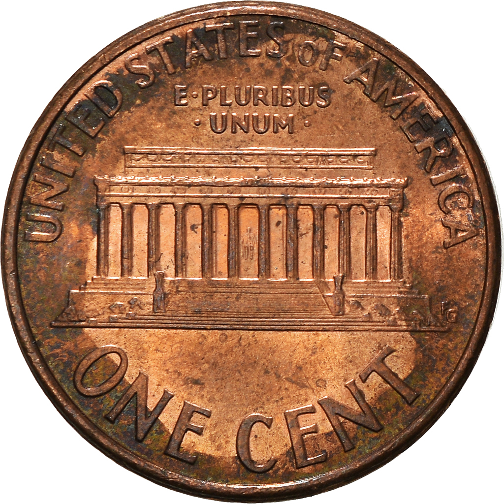 Moneda, Estados Unidos, Cent, 1993