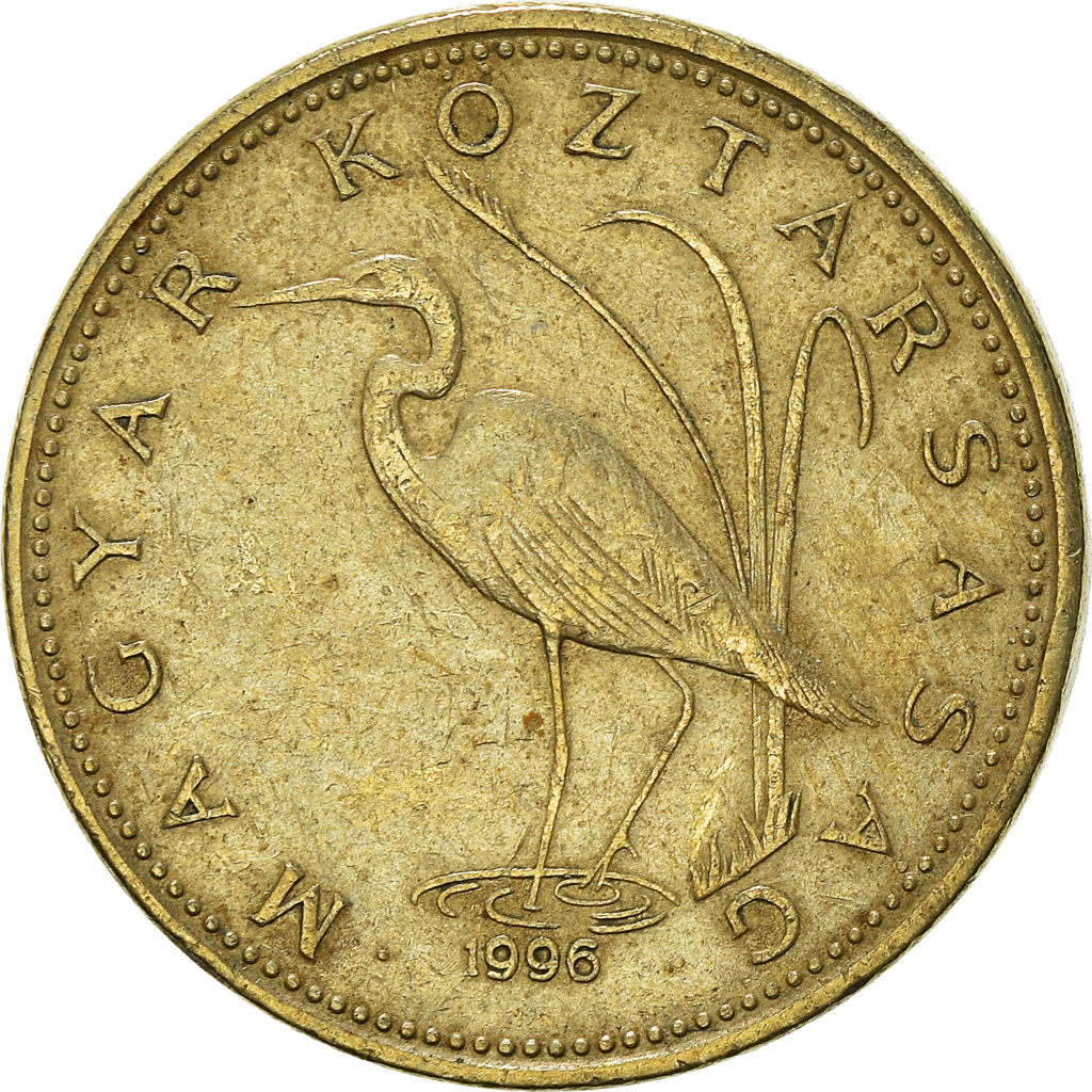 Moneda, Hungría, 5 Forint, 1996