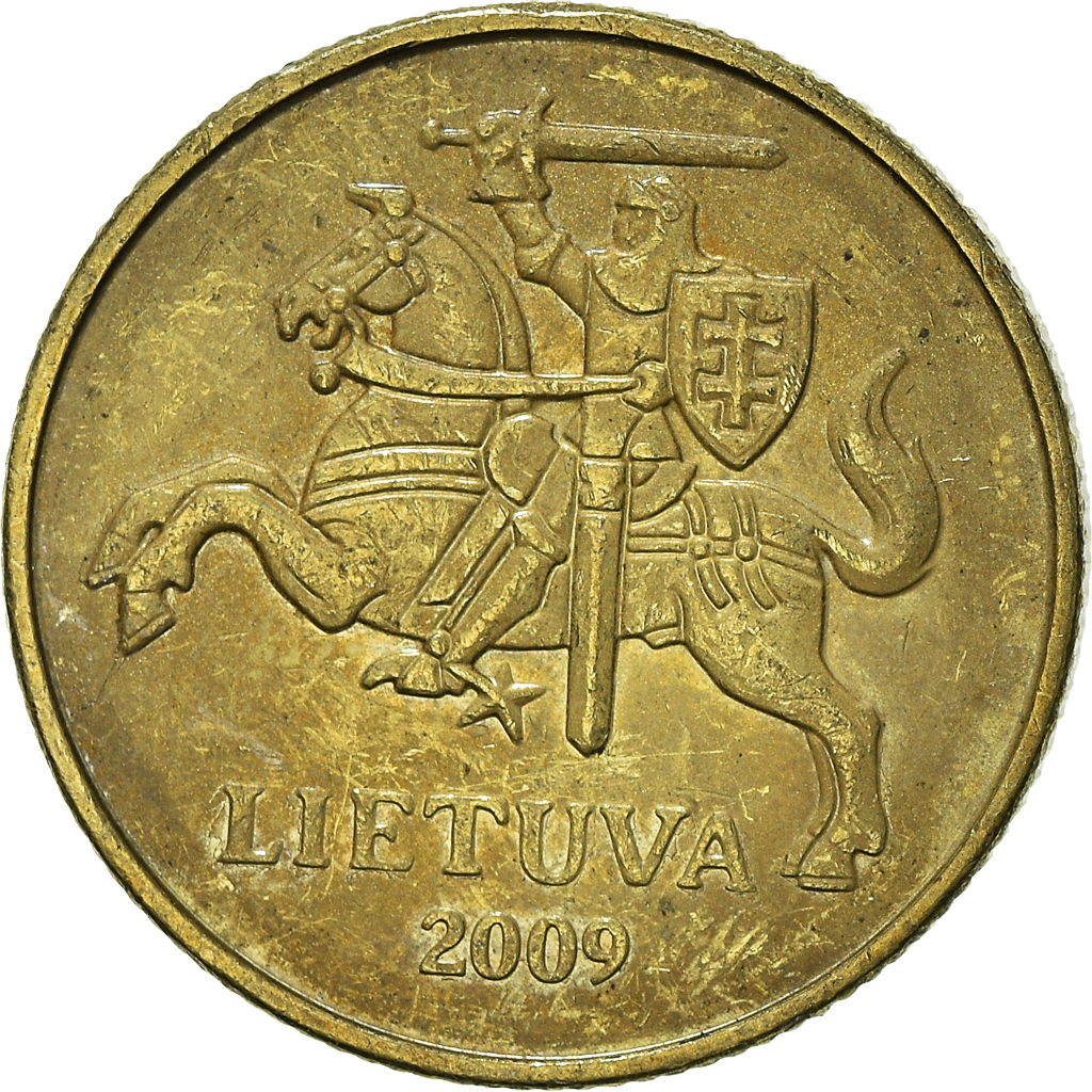 Moneda, Lituania, 20 Centu, 2009