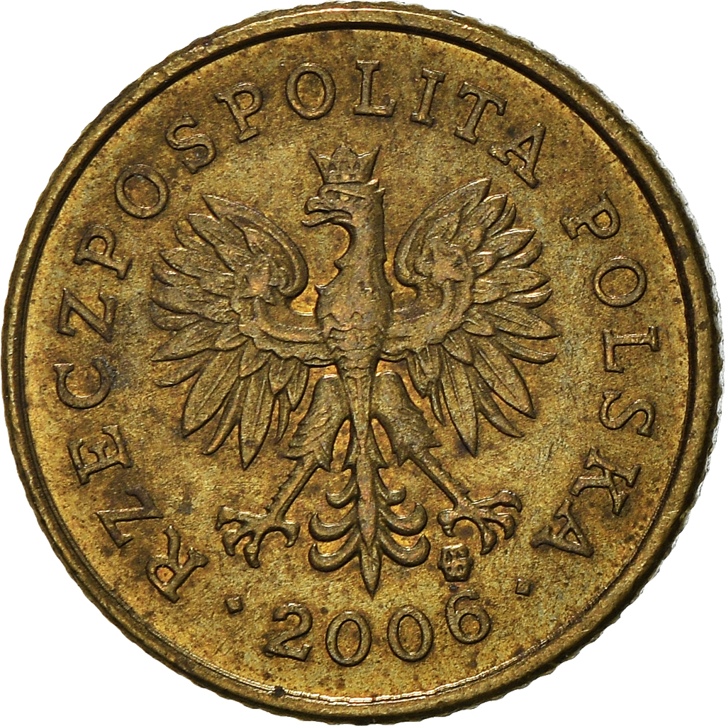 Moneda, Polonia, Grosz, 2006