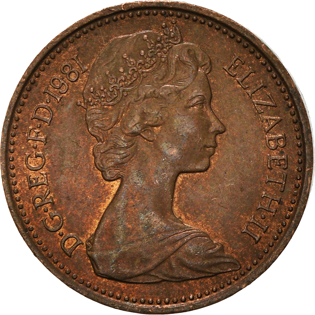 Moneda, Gran Bretaña, New Penny, 1981