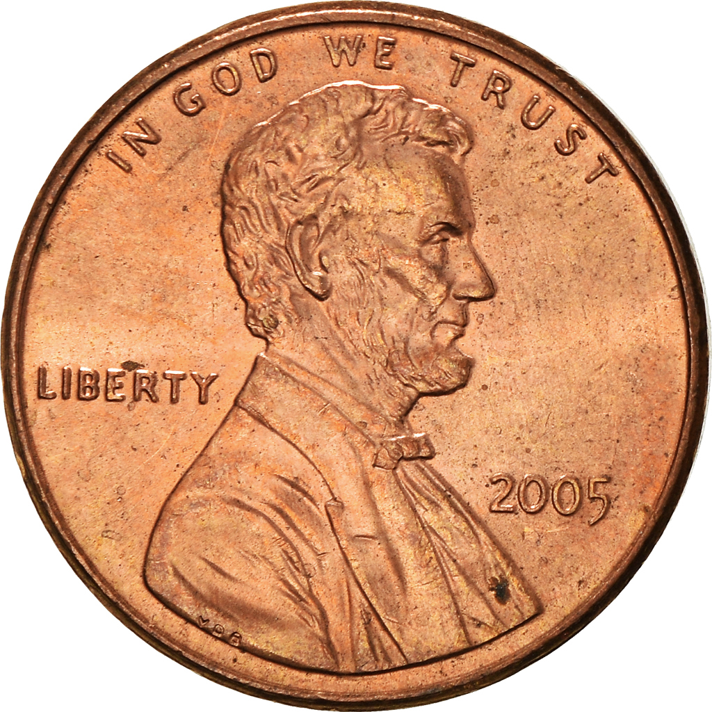 Moneda, Estados Unidos, Cent, 2005
