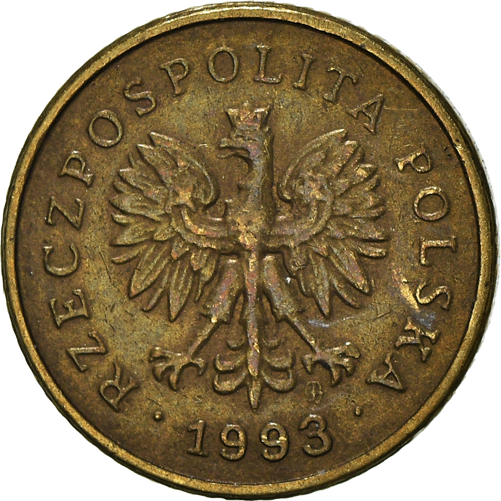 Moneda, Polonia, Grosz, 1993