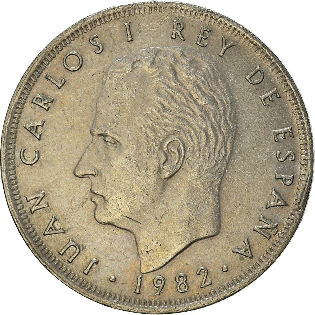 Moneda, España, 25 Pesetas, 1982