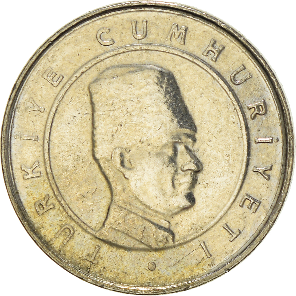 Moneda, Turquía, 10 New Kurus, 2006