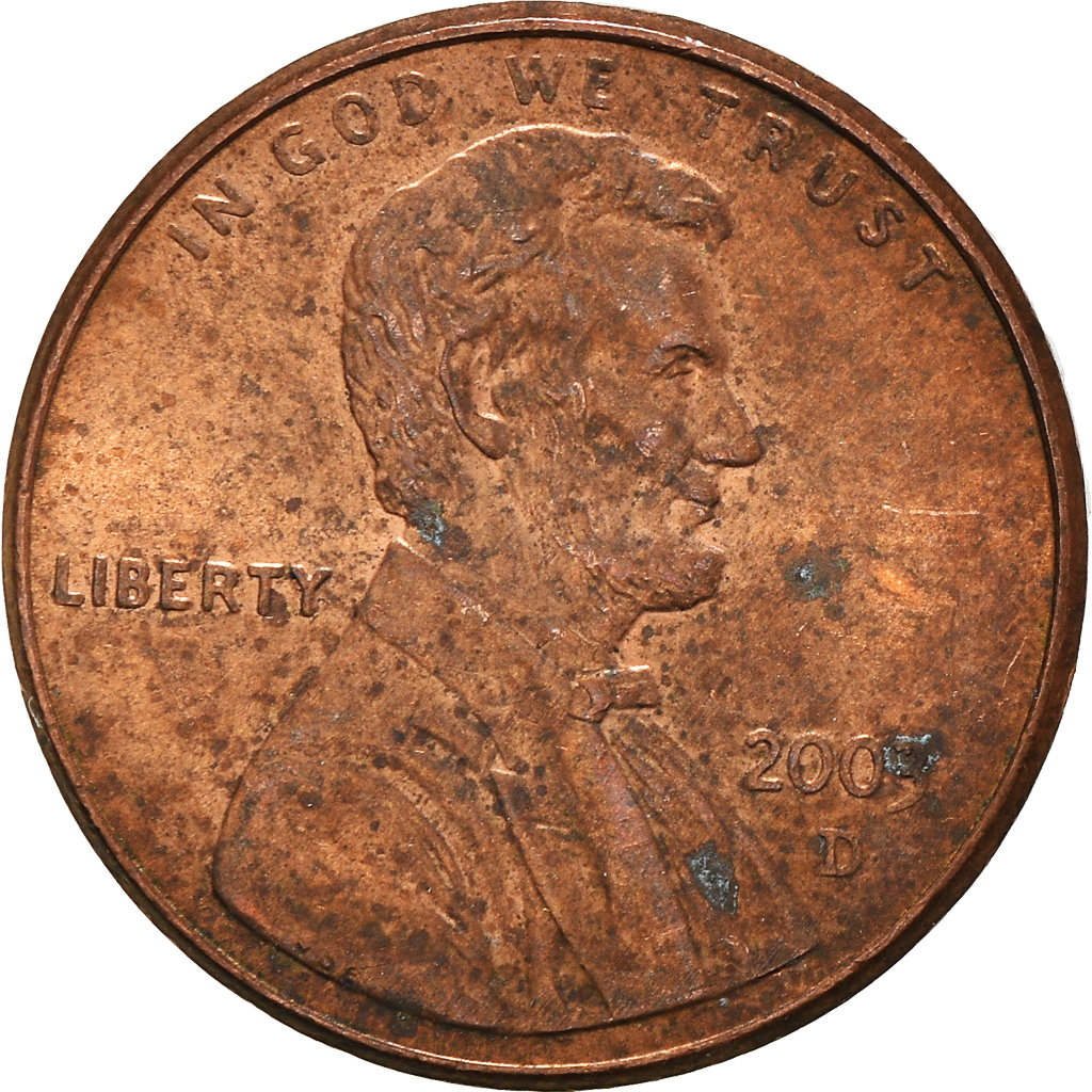 Moneda, Estados Unidos, Cent, 2003