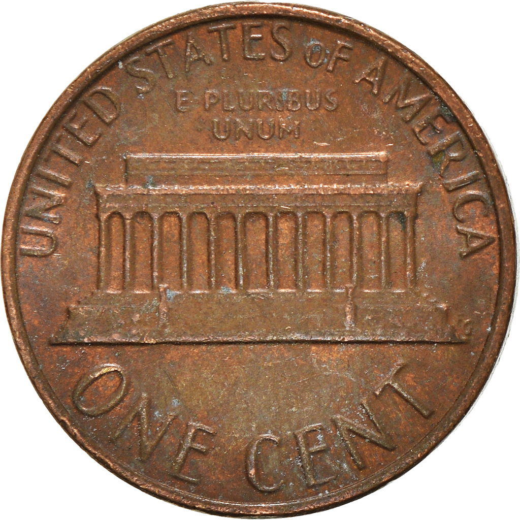 Moneda, Estados Unidos, Cent, 1980