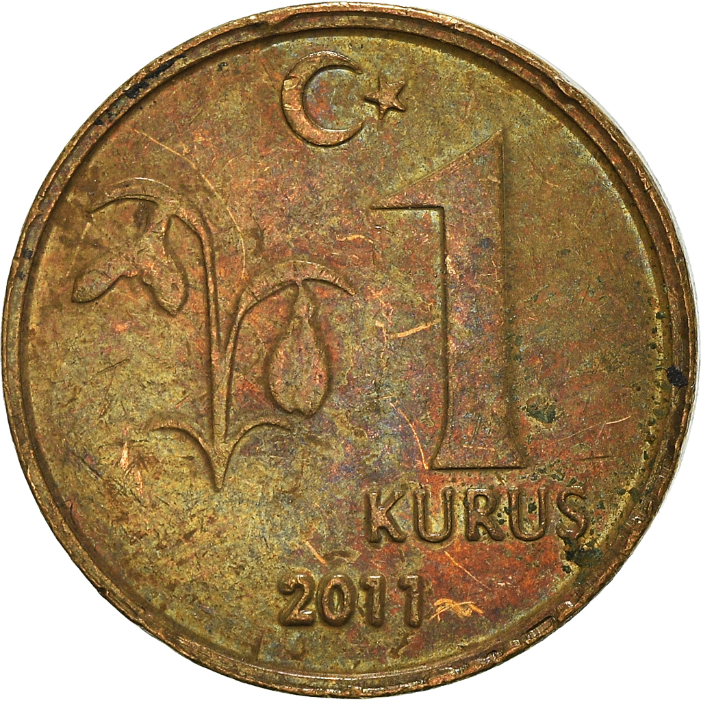 Moneda, Turquía, Kurus, 2011