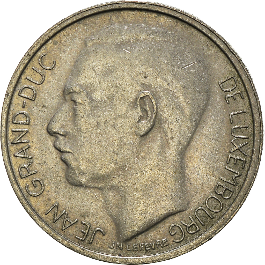 Moneda, Luxemburgo, Franc, 1972