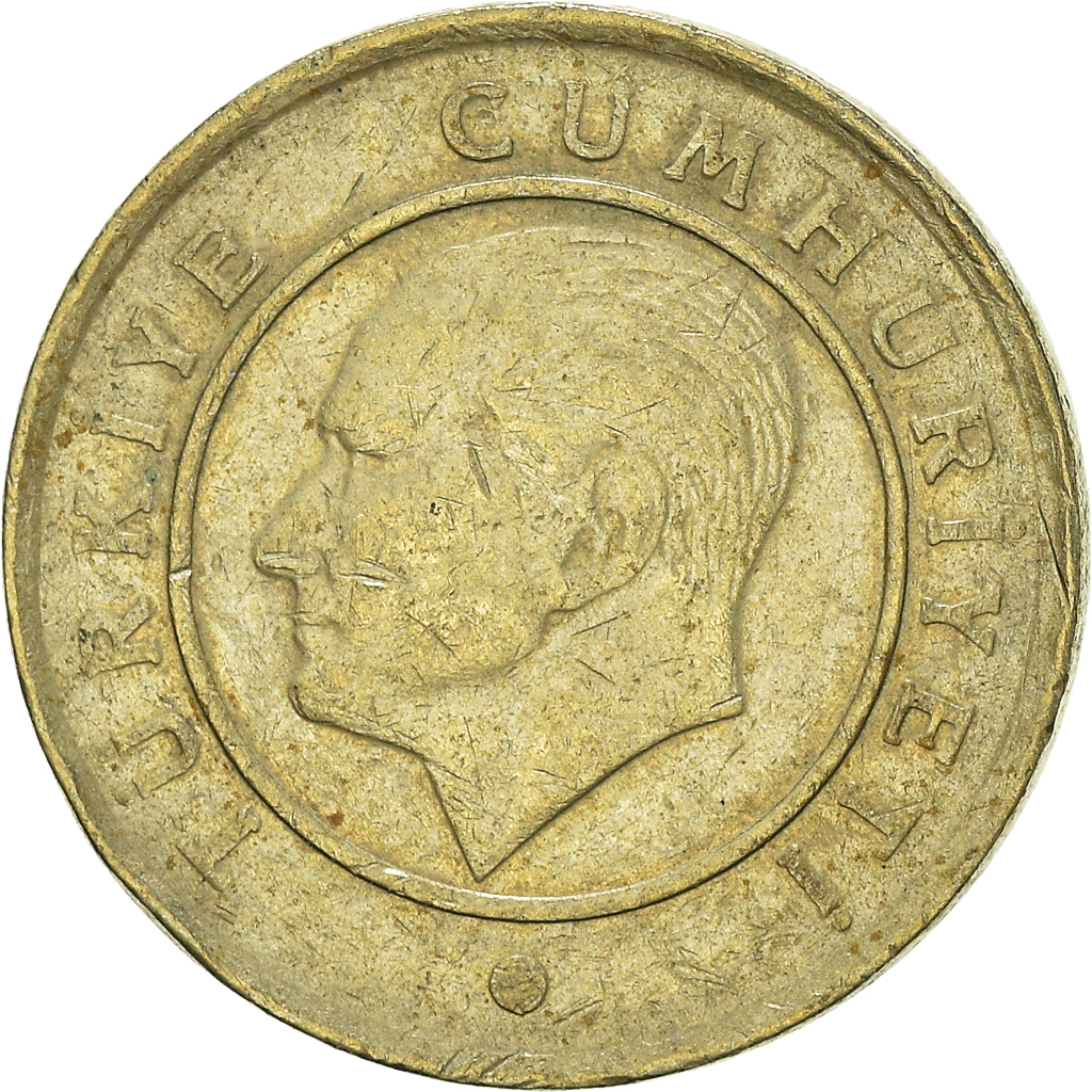 Moneda, Turquía, 10 Kurus, 2009