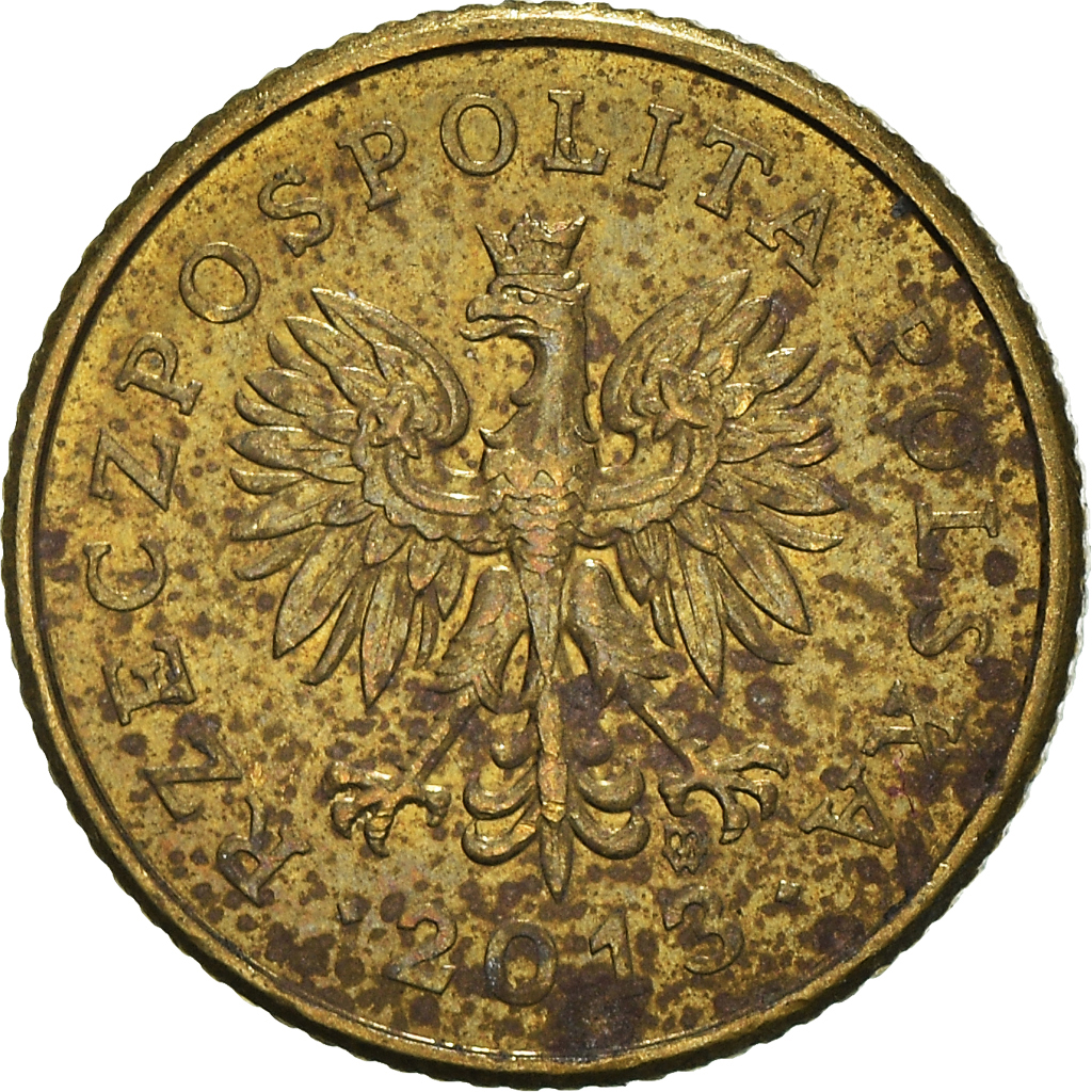 Moneda, Polonia, Grosz, 2013