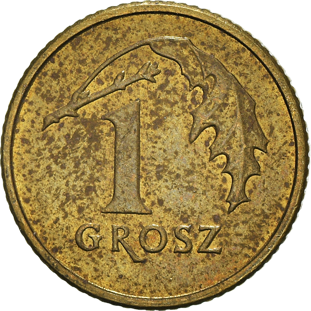 Moneda, Polonia, Grosz, 2013
