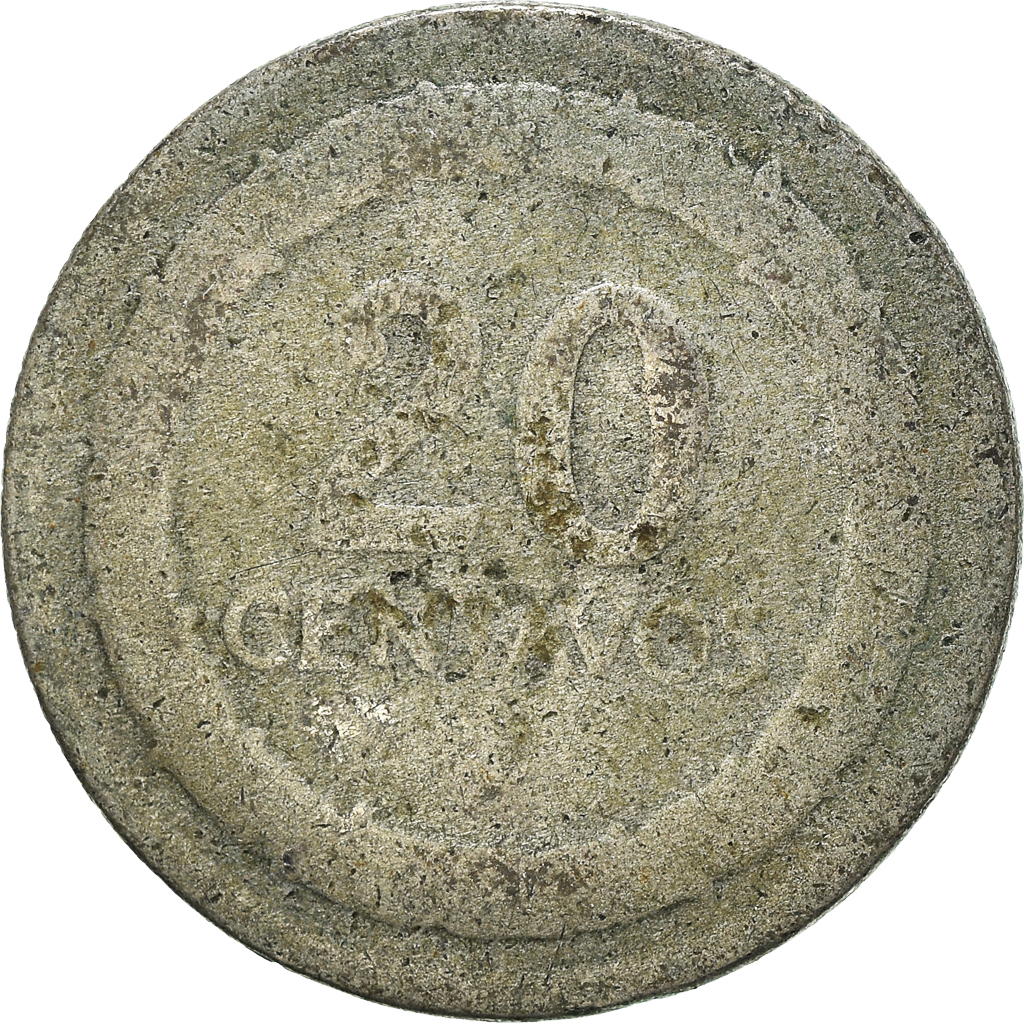 Coin, Colombia, 20 Centavos, 1951