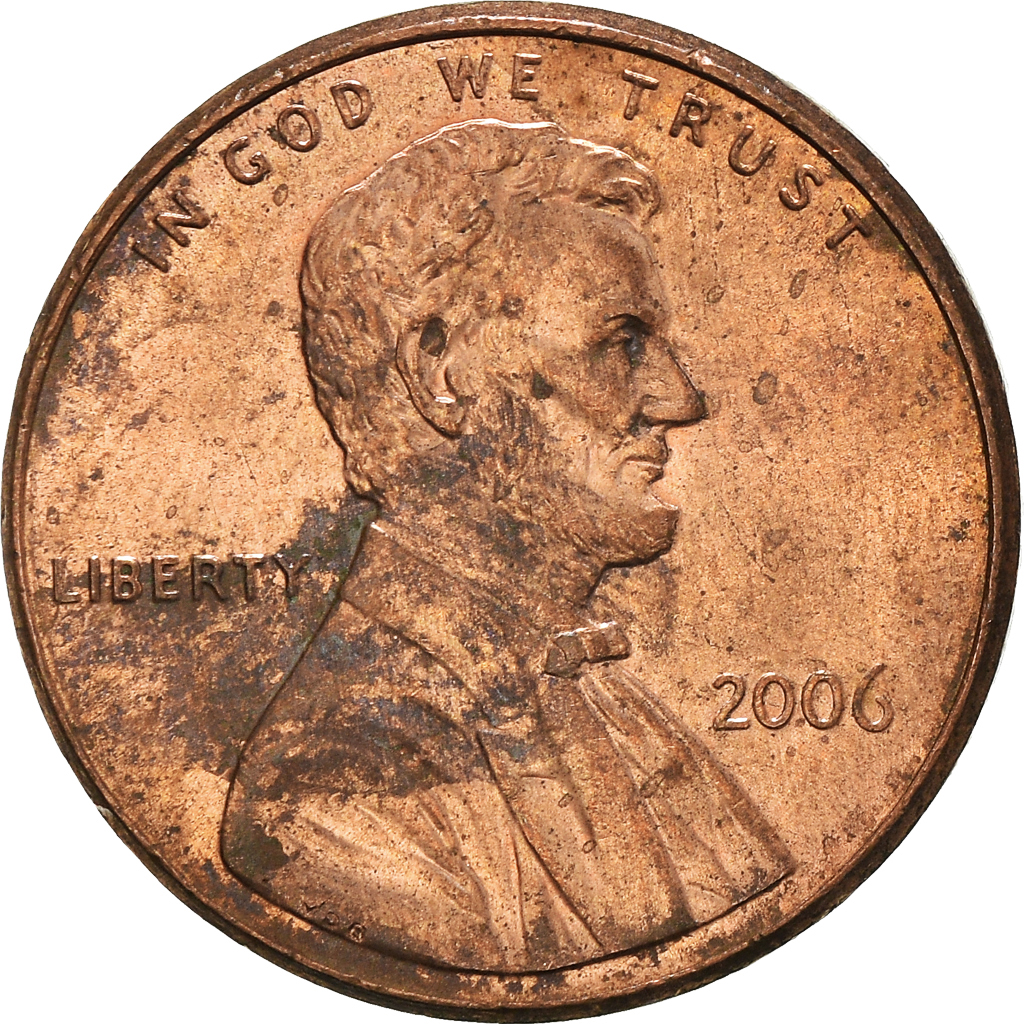 Moneda, Estados Unidos, Cent, 2006
