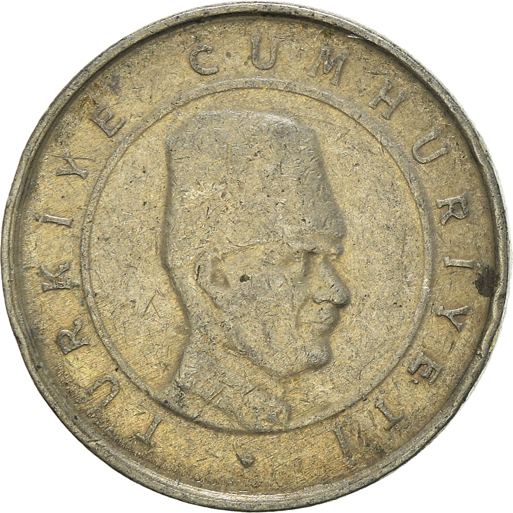 Moneda, Turquía, 10 New Kurus, 2005